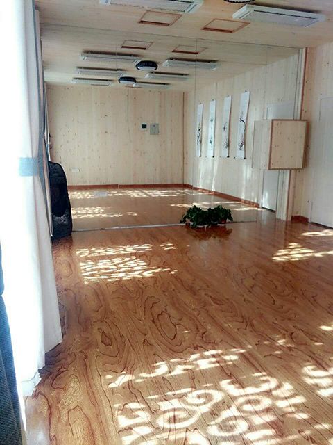 黑龍江哈爾濱梵禪熙修身館室內加熱設備 曲波型高溫輻射加熱設備